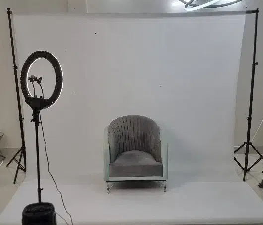 پرده عکاسی و پایه بسیار قوی|دوربین عکاسی و فیلمبرداری|قرچک, شهرک گلها|دیوار