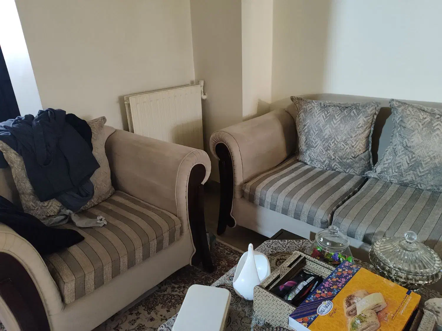 مبلمان هفت نفره|مبلمان خانگی و میز عسلی|تهران, شهرک امید|دیوار