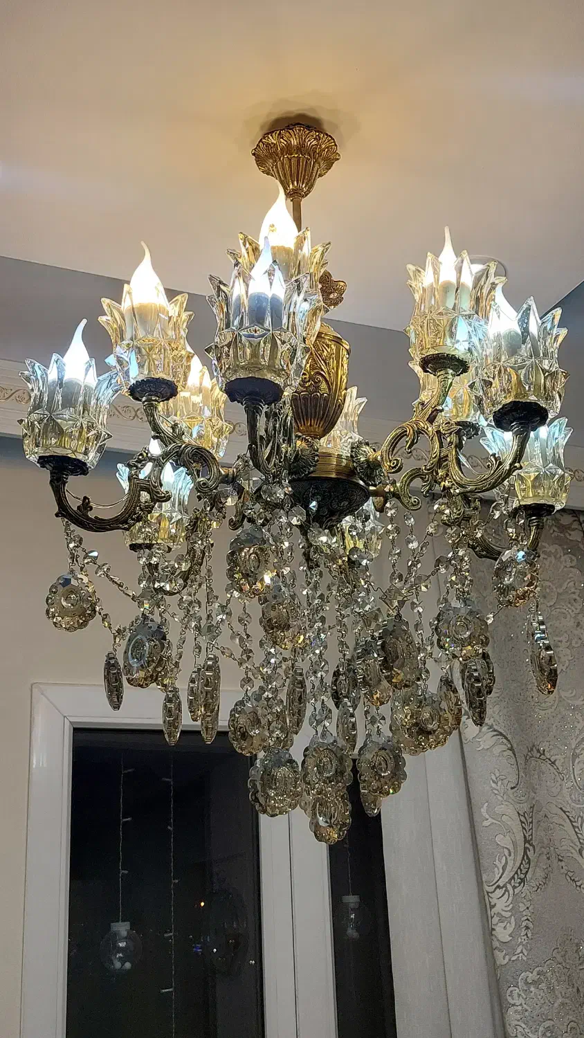 لوستر در حد نو|لوستر و چراغ آویز|نظرآباد, شهرک بزرگمهر|دیوار