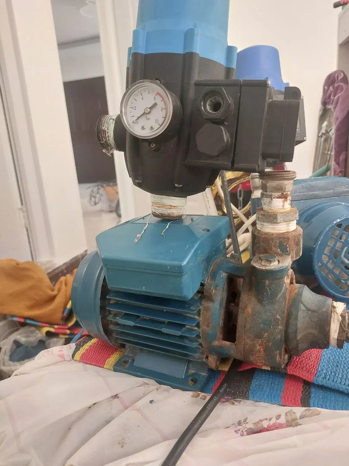 پمپ آب ایتالیایی|مصالح و تجهیزات ساختمان|ری, دیلمان|دیوار