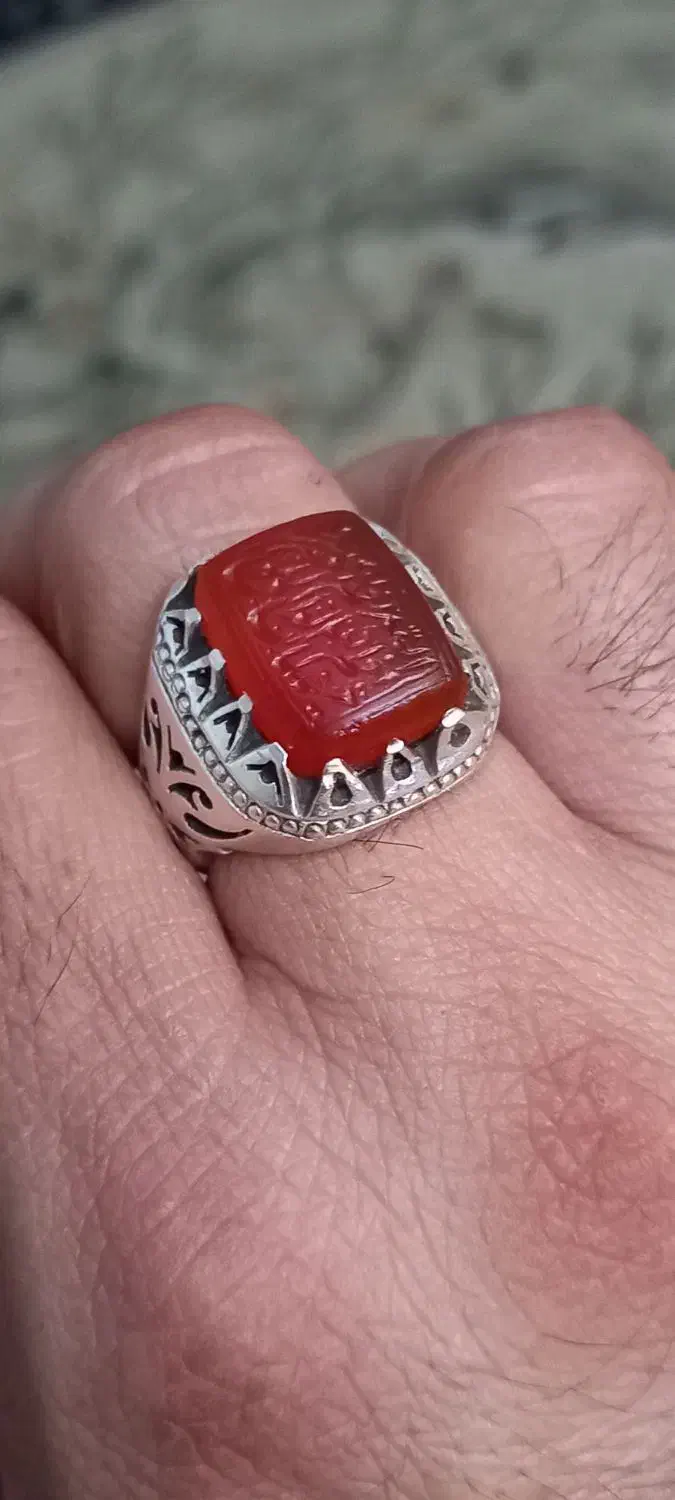 عقیق یمن کهنه درجه یک|جواهرات|دهدشت, |دیوار