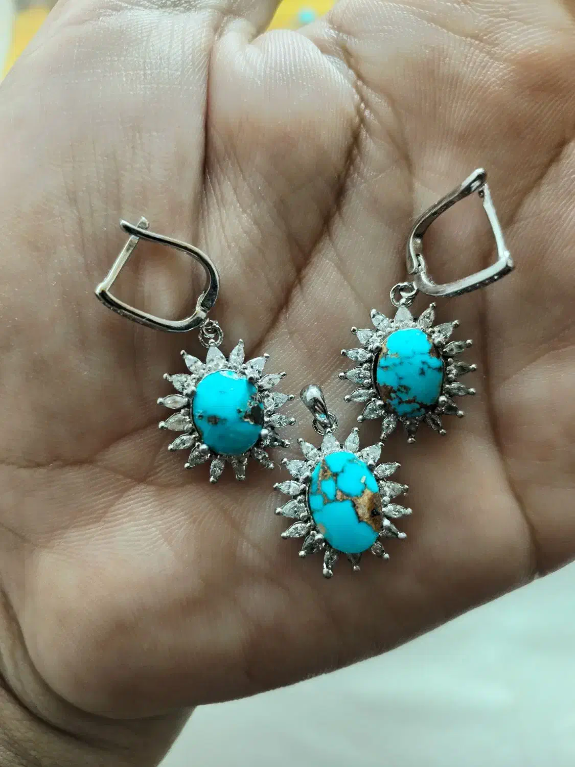 فروش انواع انگشتر نقره فیروزه نیشابور و..|جواهرات|نیشابور, بنیاد شهید|دیوار