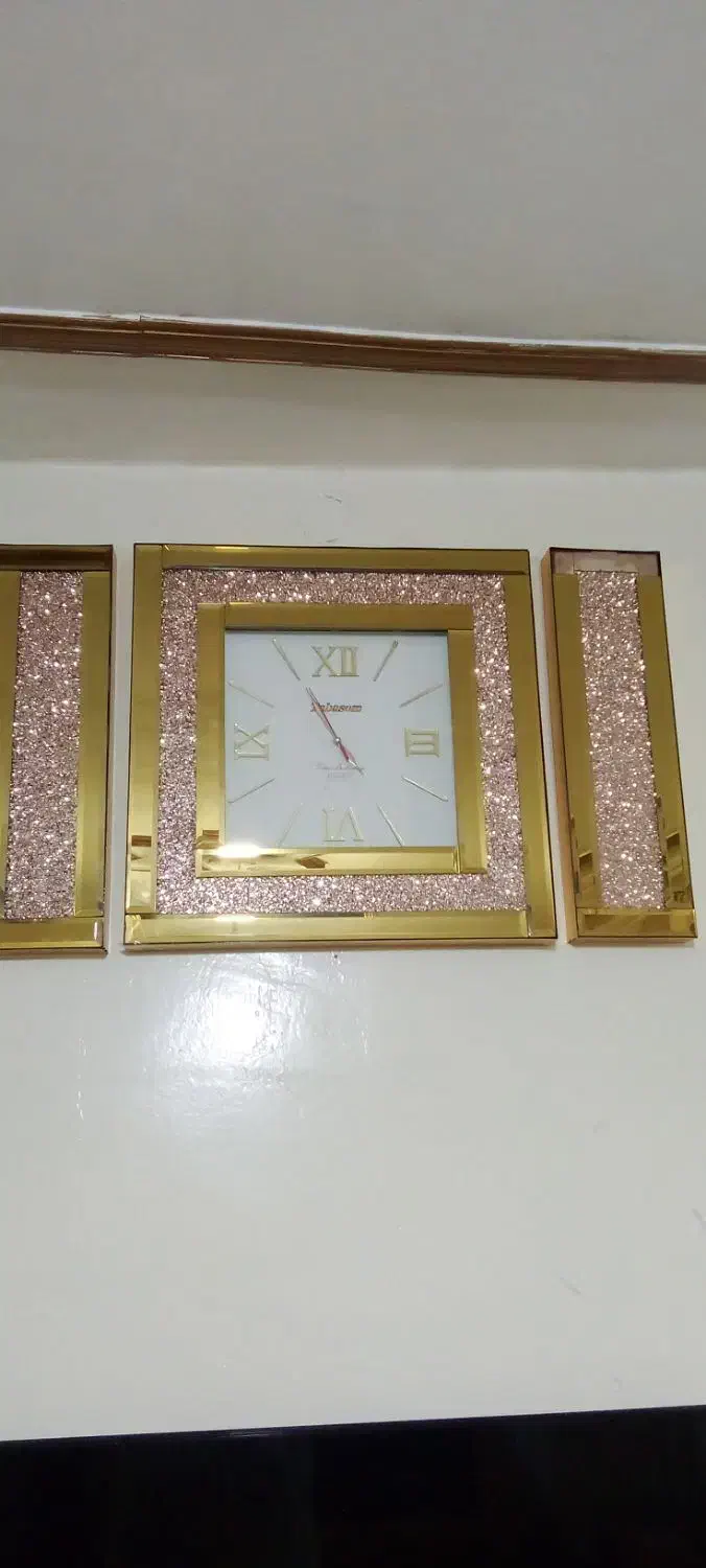 ساعت دیواری آینه ای|ساعت دیواری و تزئینی|اسلامشهر, شهرک محمدیه|دیوار