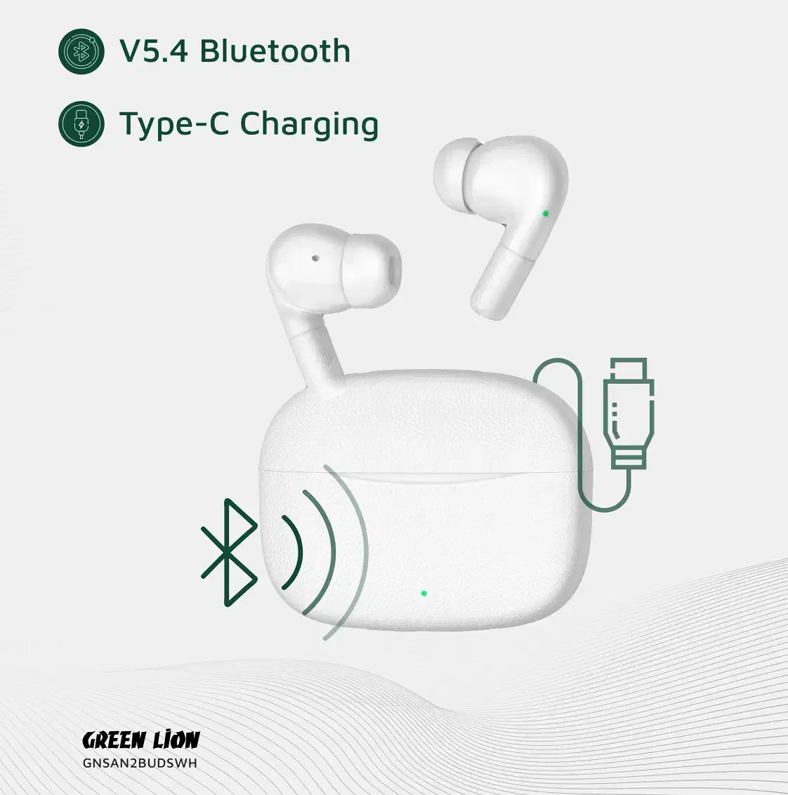 هندزفری بی سیم گرین لاین Green Lion Santorini 2|لوازم جانبی موبایل و تبلت|تهران, دهکده المپیک|دیوار