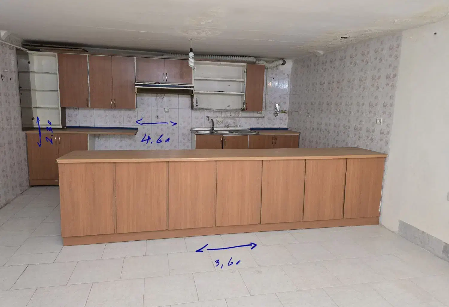 کابینت فلز mdf|مصالح و تجهیزات ساختمان|زاهدان, |دیوار