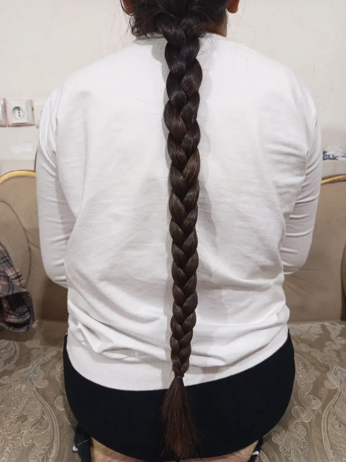 موی بلند خام مشکی|آرایشی، بهداشتی، درمانی|گلپایگان, |دیوار