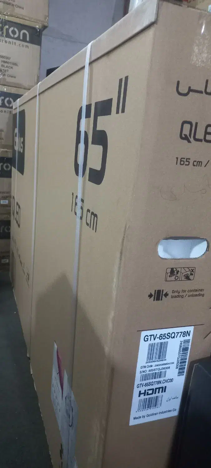 تلوزیون ۶۵ اینچ 4k جی پلاسGTV-65SQ778N|تلویزیون و پروژکتور|تهران, میدان ولیعصر|دیوار