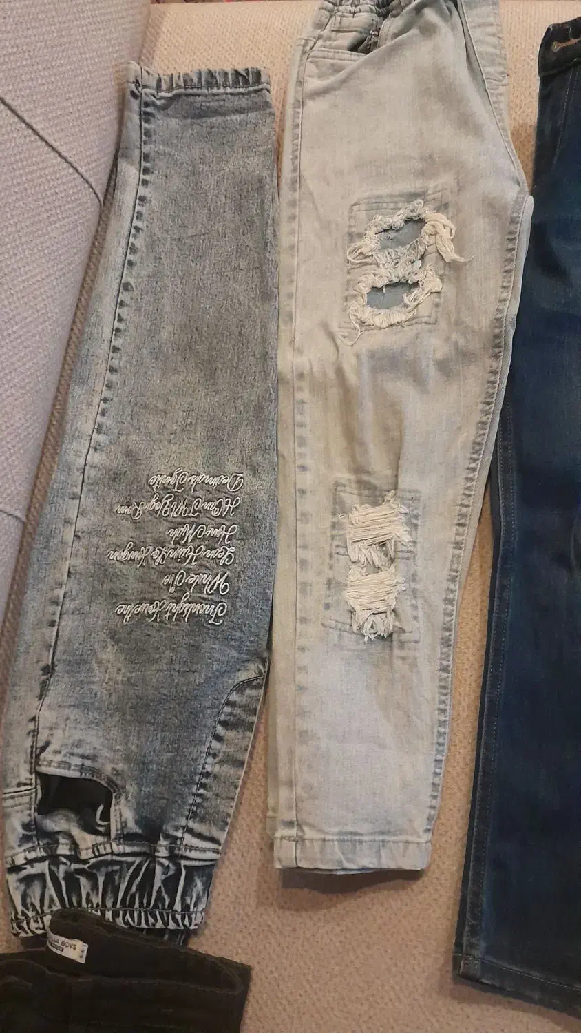 شلوار لی پسرانه|کفش و لباس بچه|اندیشه, اندیشه فاز ۱|دیوار