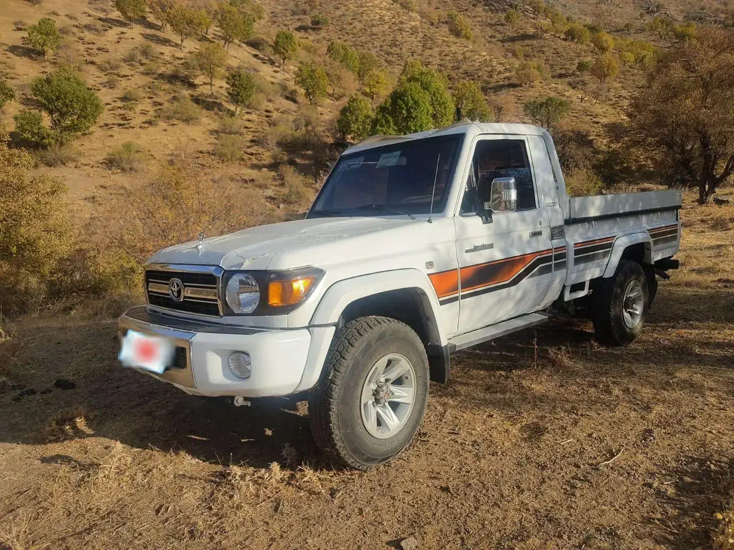 تویوتا لندکروز سری 70 ستون پهن|خودرو سواری و وانت|بانه, |دیوار