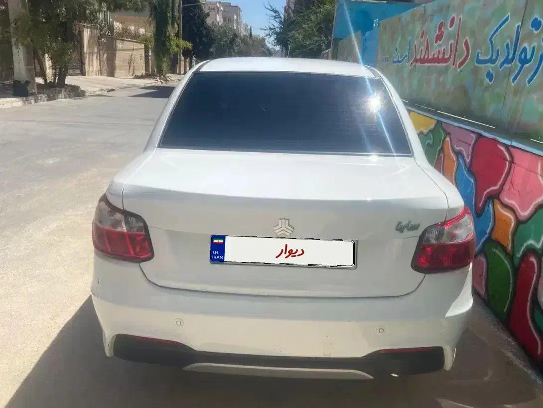 ساینا s سفید 1403|خودرو سواری و وانت|شیراز, شهرک ولیعصر|دیوار