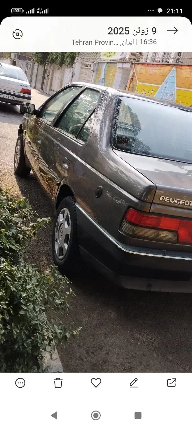 پژو روآ دوگانه سوز|خودرو سواری و وانت|تهران, تهرانپارس غربی|دیوار