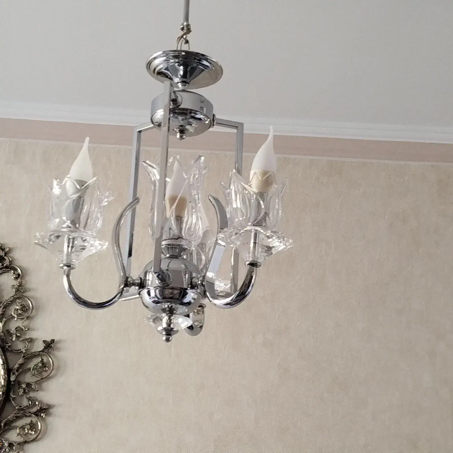 لوستر|لوستر و چراغ آویز|تبریز, |دیوار