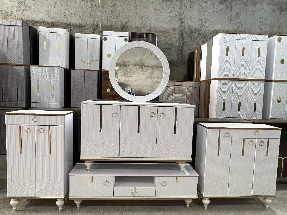 جا کفشی وکیوم ام دی اف ۲درب و ۳درب باکشوتخفیف حراج|جاکفشی، کمد، دراور|خمینی‌شهر, |دیوار