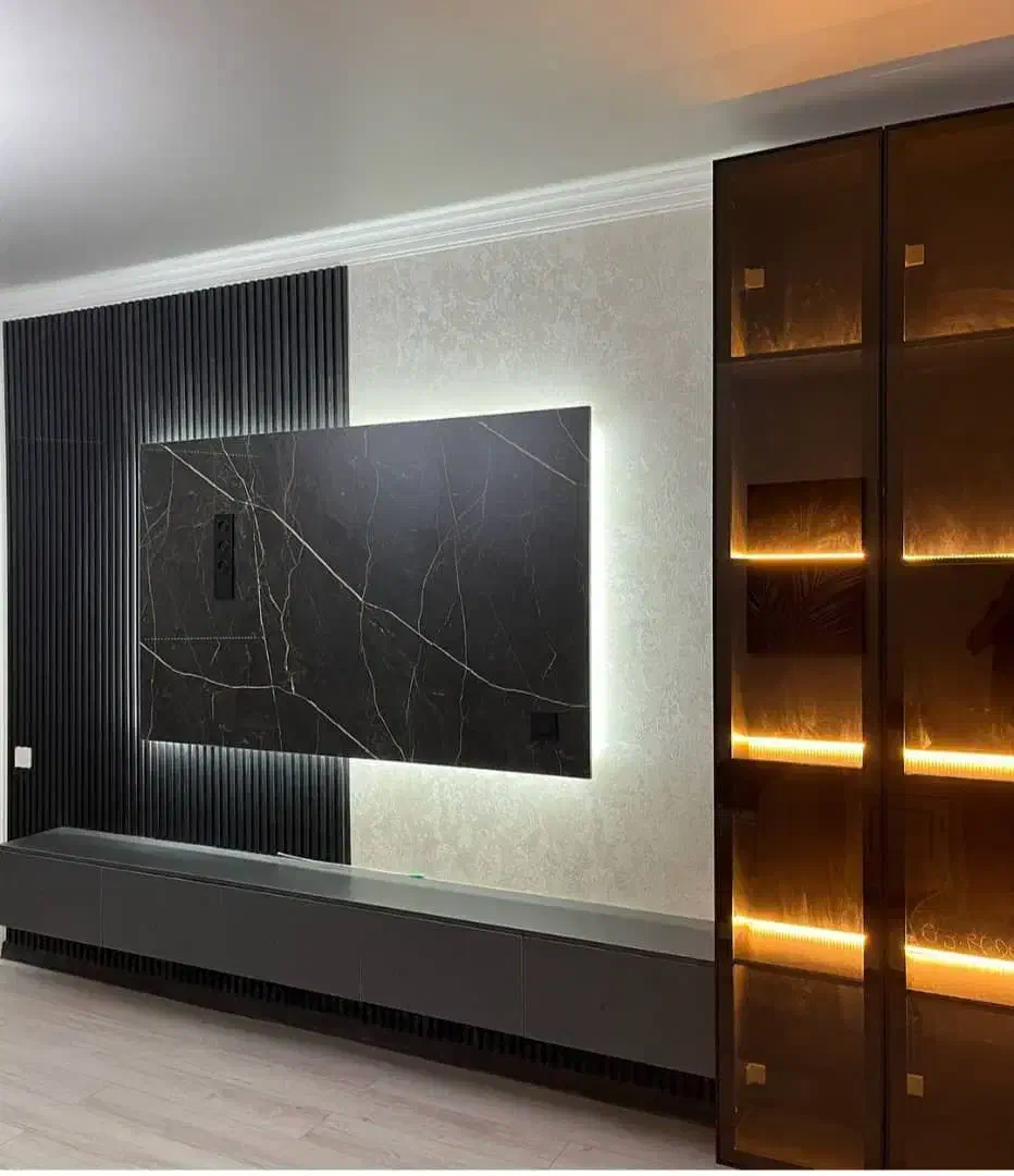 نصب نصاب لمینت قرنیز تی‌وی‌وال کابینت کمددیواری|خدمات پیشه و مهارت|تهران, نیروی هوایی (پیروزی)|دیوار