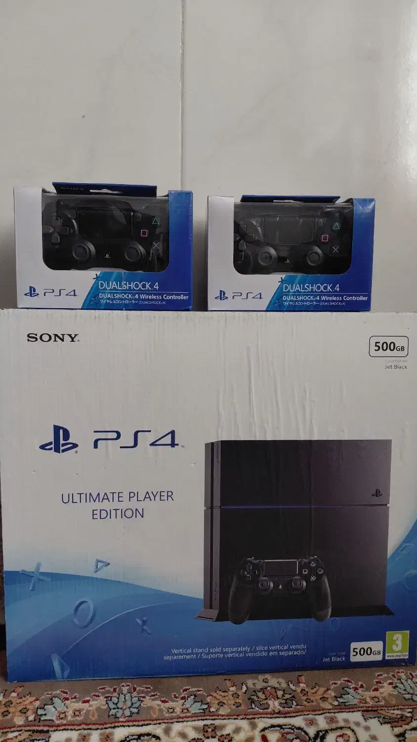 پلی استیشن۴ فت ۵۰۰ گیگ ps4 سونی۴ سری۱۱|کنسول، بازی ویدئویی و آنلاین|قم, شاه سید علی|دیوار