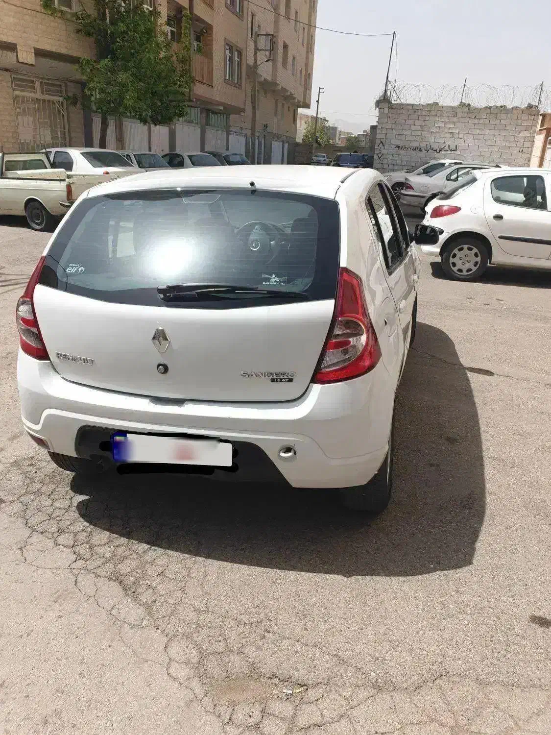 رنو ساندرو اتوماتیک مدل ۹۶|خودرو سواری و وانت|ارومیه, |دیوار