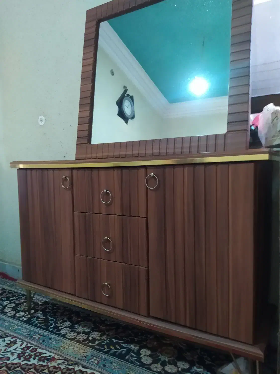 آینه کنسول و میز تلویزیون|بوفه، ویترین، کنسول|کلاله, |دیوار