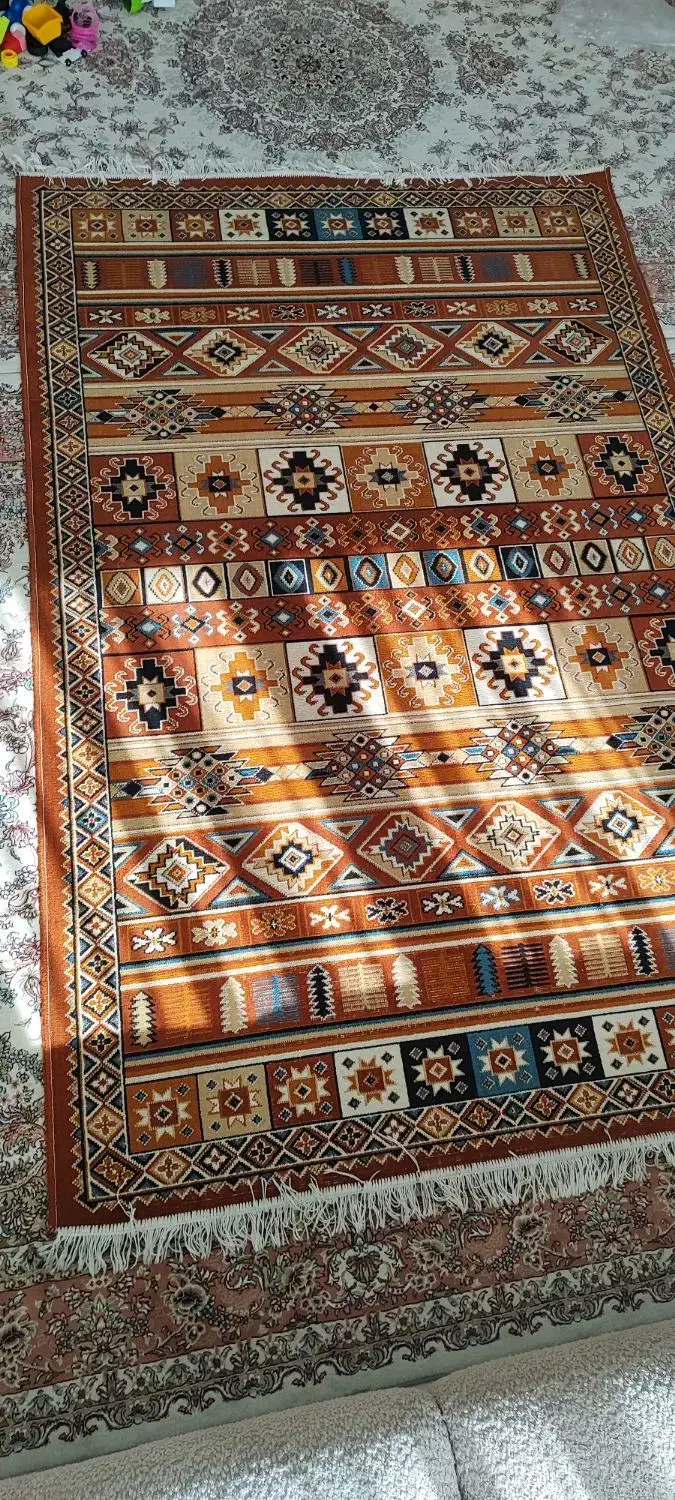 گلیم فرش آشپزخانه تمیز|گلیم، جاجیم، گبه|سنندج, |دیوار