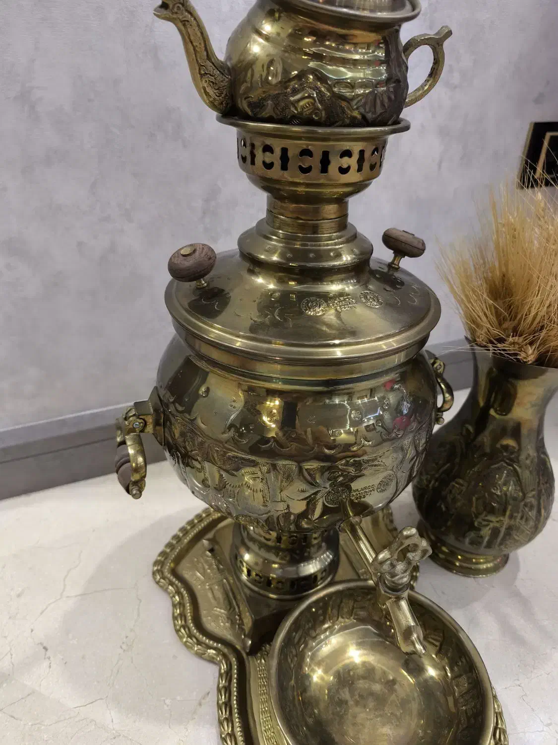 سماور ذغالی|سماور، چای‌ساز، قهوه‌ساز|تهران, سعادت‌آباد|دیوار