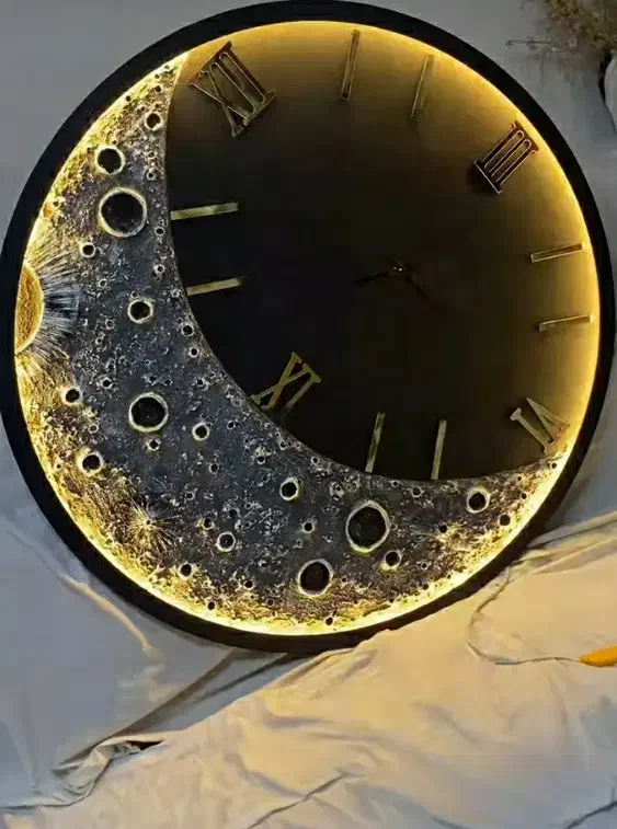 تابلو ساعت شبخواب|تابلو، نقاشی، عکس|بروجرد, |دیوار