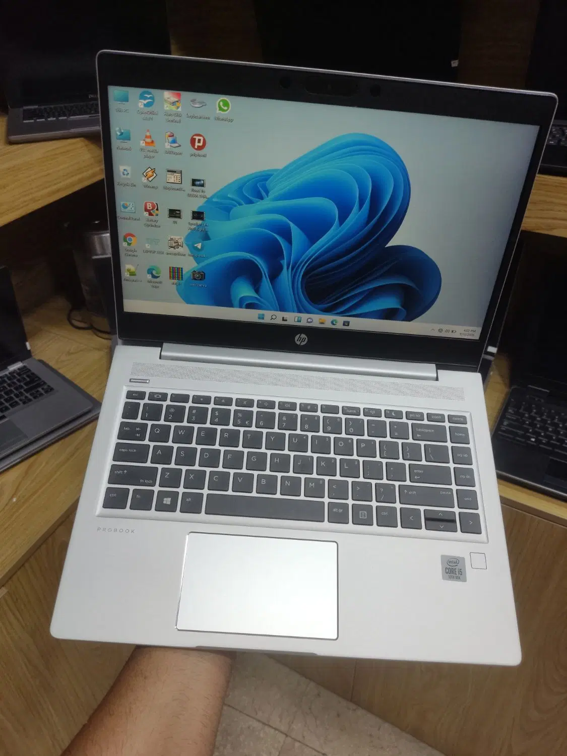 لپتاپHp 440G7 i5نسل۱۰ سوپراسلیم/رم۸/هارد256ssd|رایانه همراه|تهران, علایین|دیوار