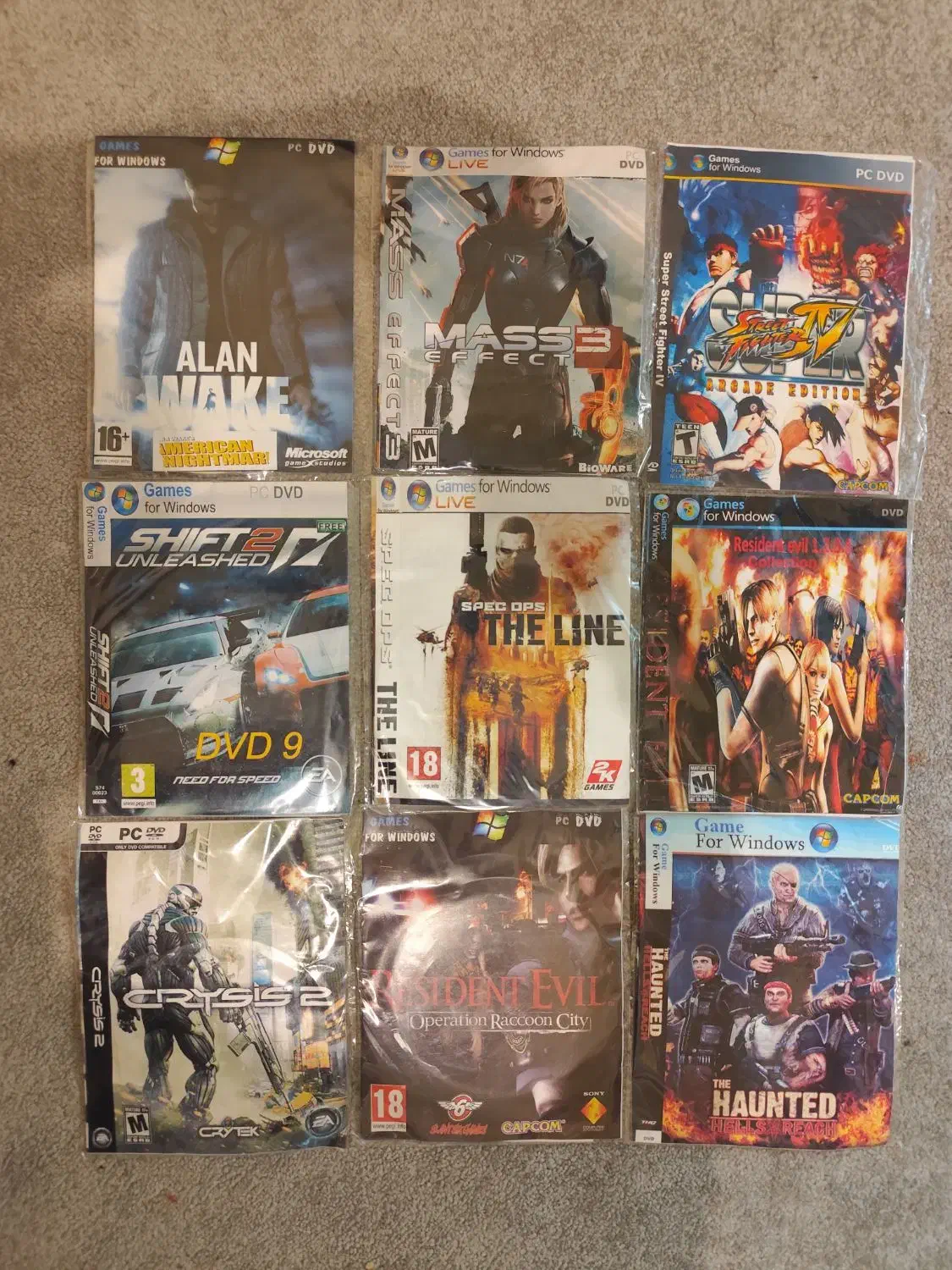 سی دی بازی کامپیوتر 124 عدد|کنسول، بازی ویدئویی و آنلاین|تهران, کیانشهر|دیوار