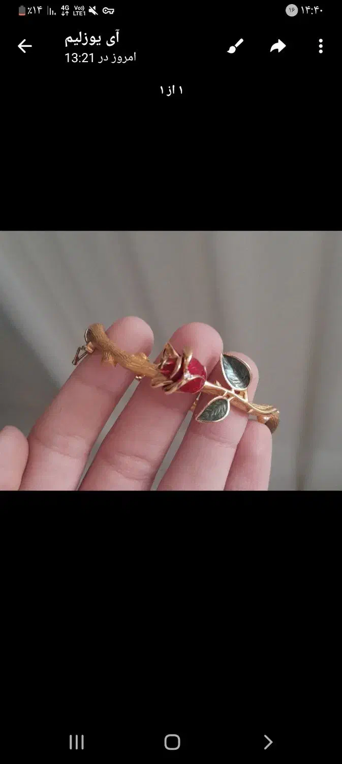 گم شدن انگشتر به شکل گل رز|اشیا|تبریز, |دیوار