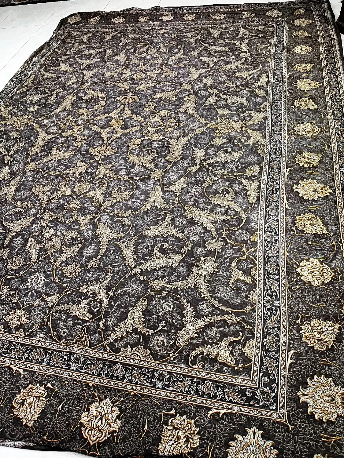 یک عدد رو فرشی دوازده متری کش دار مخمل|روفرشی|اهواز, زیتون کارمندی|دیوار