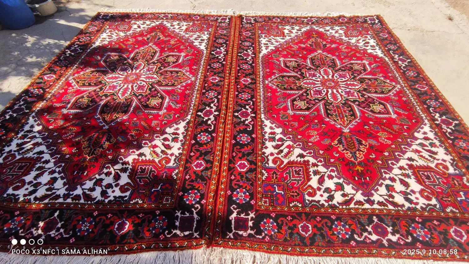 4 عدد فرش دستباف 6 متری|فرش|تبریز, |دیوار