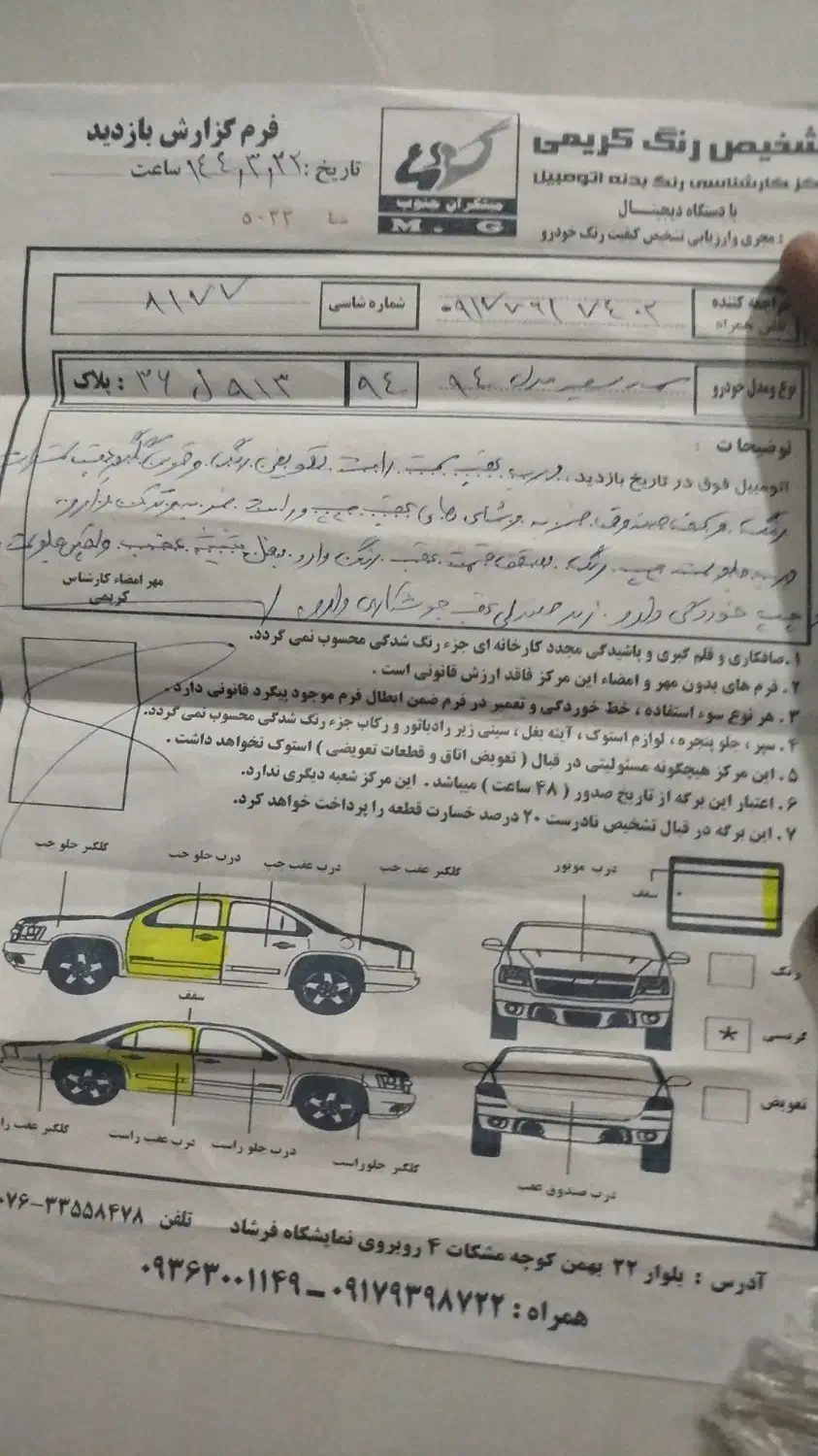 فروش سمند مدل 94|خودرو سواری و وانت|میناب, |دیوار