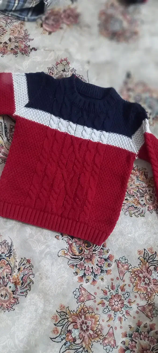 لباس بچه بافت برای ۳ سال|کفش و لباس بچه|قم, چهل درخت|دیوار