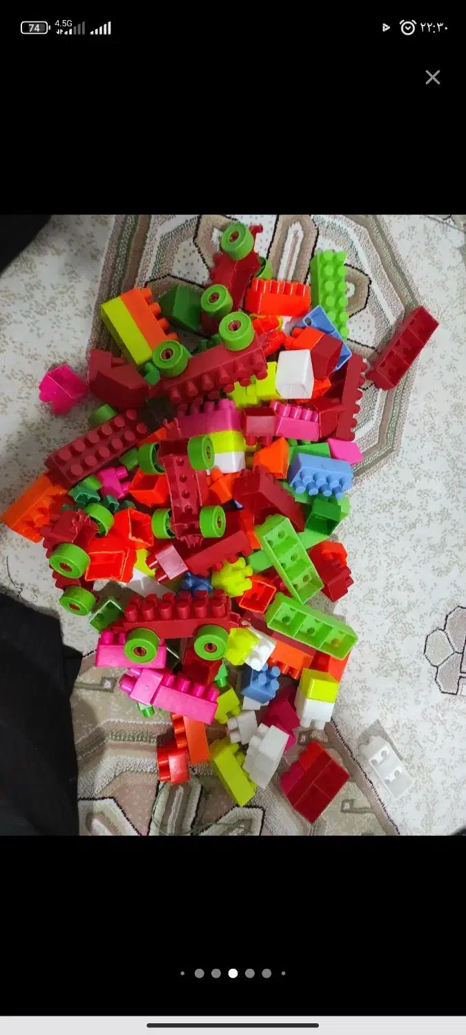 آجر اسباب بازی دو دسته|اسباببازی بچه|خرمآباد, |دیوار