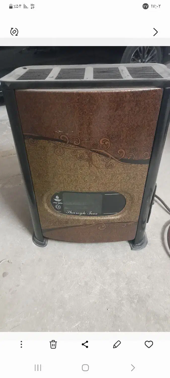 بخاری گازی شارق توس|بخاری، هیتر، شومینه|نسیمشهر, |دیوار