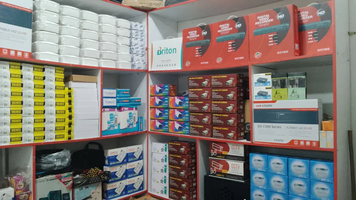 پک حرفه ای 4کانال|دوربین مداربسته|رشت, استادسرا|دیوار