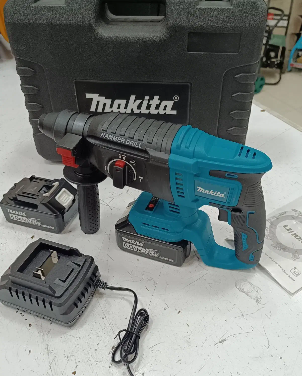 دریل پیکور شارژی ماکیتا موتور براشلس Makita|مصالح و تجهیزات ساختمان|شیراز, شهرک رضوان|دیوار