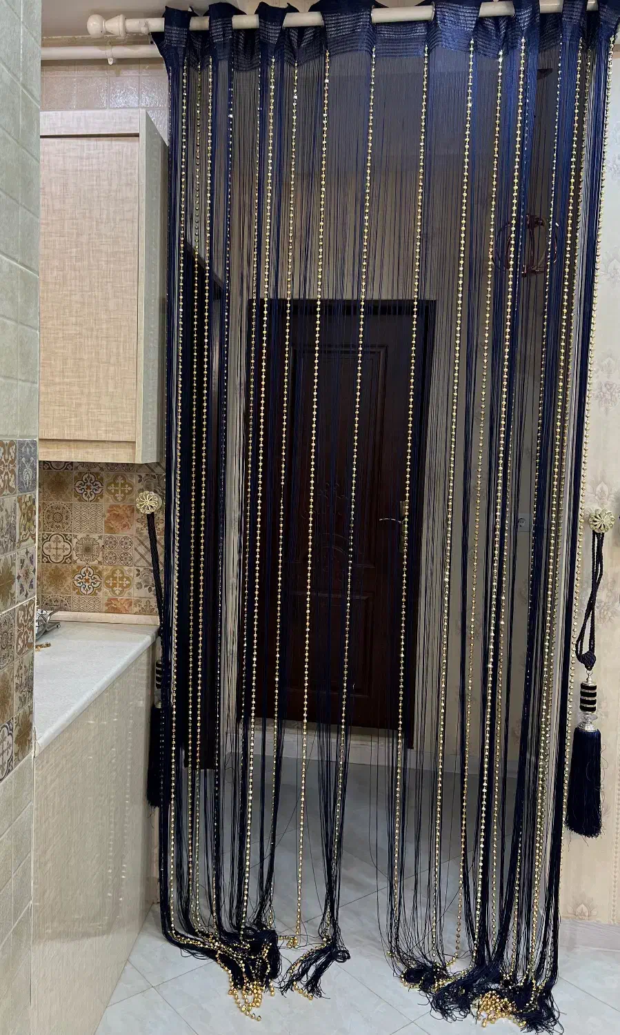 پرده پذیرایی|پرده، رانر، رومیزی|خمام, |دیوار