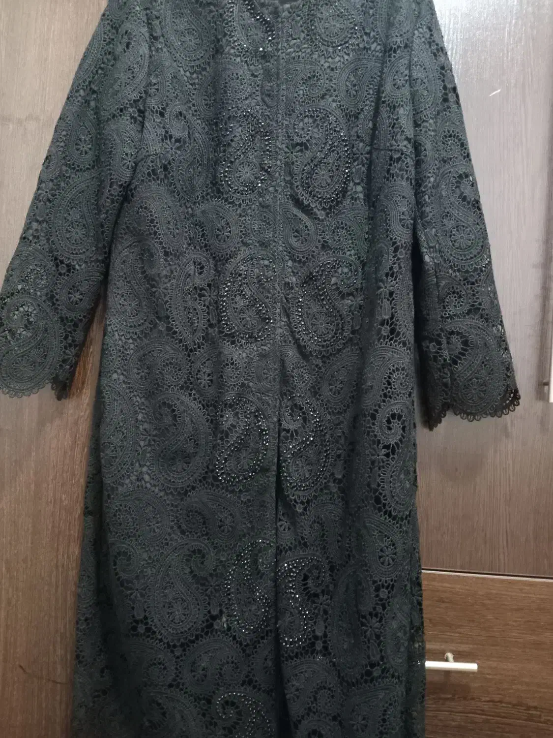 مانتومجلسی گیپور نگین دارسایز ۴۰تا۴۲|لباس|علیآباد کتول, |دیوار