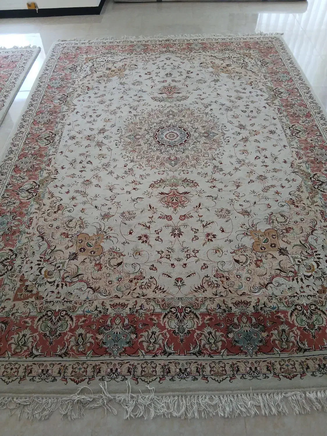 دو تخته فرش مشهد ۹ متری ۱۲۰۰شانه|فرش|تنکابن, |دیوار