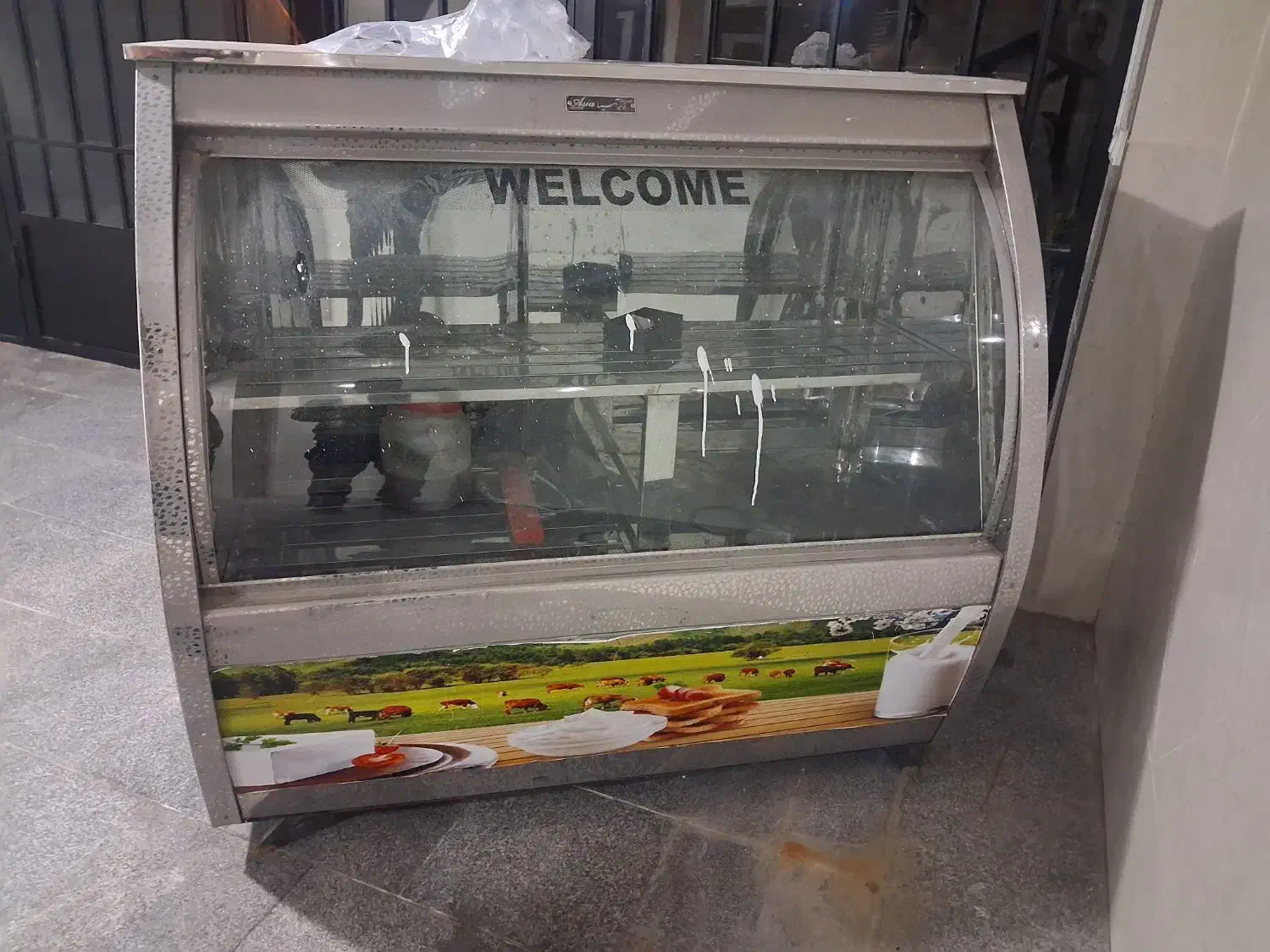 یخچال ویترینی تمام استیل|یخچال و فریزر|ملایر, |دیوار