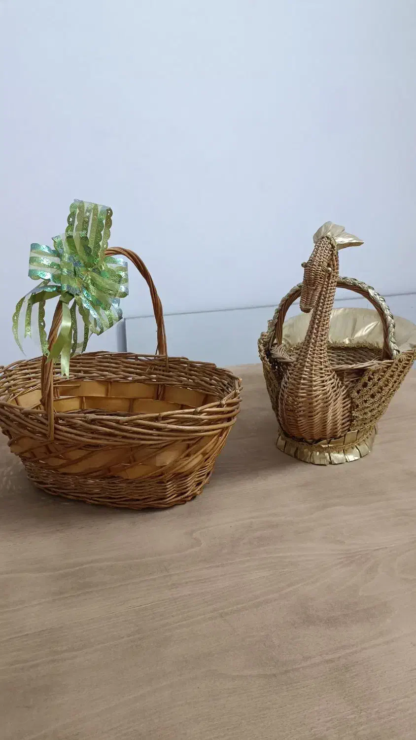 سبد حصیری|صنایع دستی و سایر لوازم تزئینی|مشهد, شهید احمدی روشن|دیوار