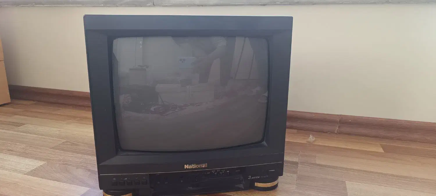 تلویزیون ۱۴اینچ ناسیونال|تلویزیون و پروژکتور|تبریز, |دیوار