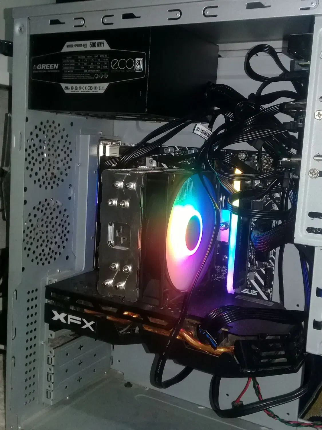 کامپیوتر سیستم گیمینگ نو با کارتون نسل ۱۲|رایانه رومیزی|گنبد کاووس, |دیوار