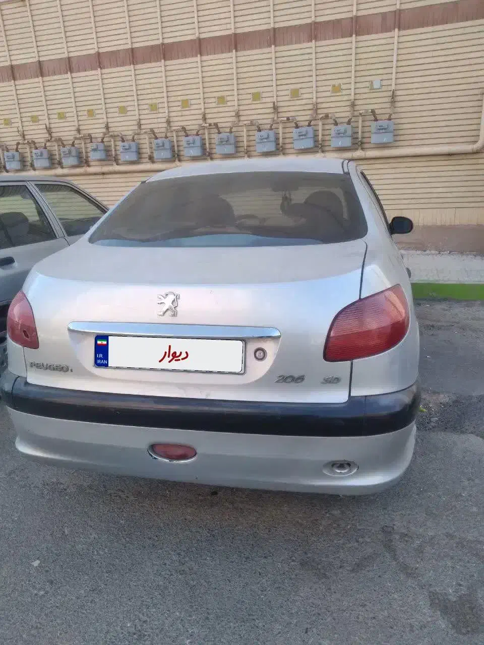 پژو ۲۰۶ مدل ۸۷دوگانه شرکت|خودرو سواری و وانت|مهدی شهر, |دیوار