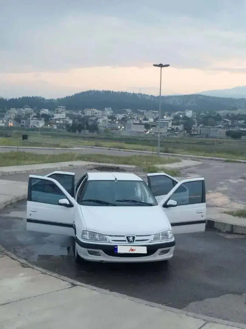 پژو پارس سفید|خودرو سواری و وانت|رشت, پل تالشان|دیوار