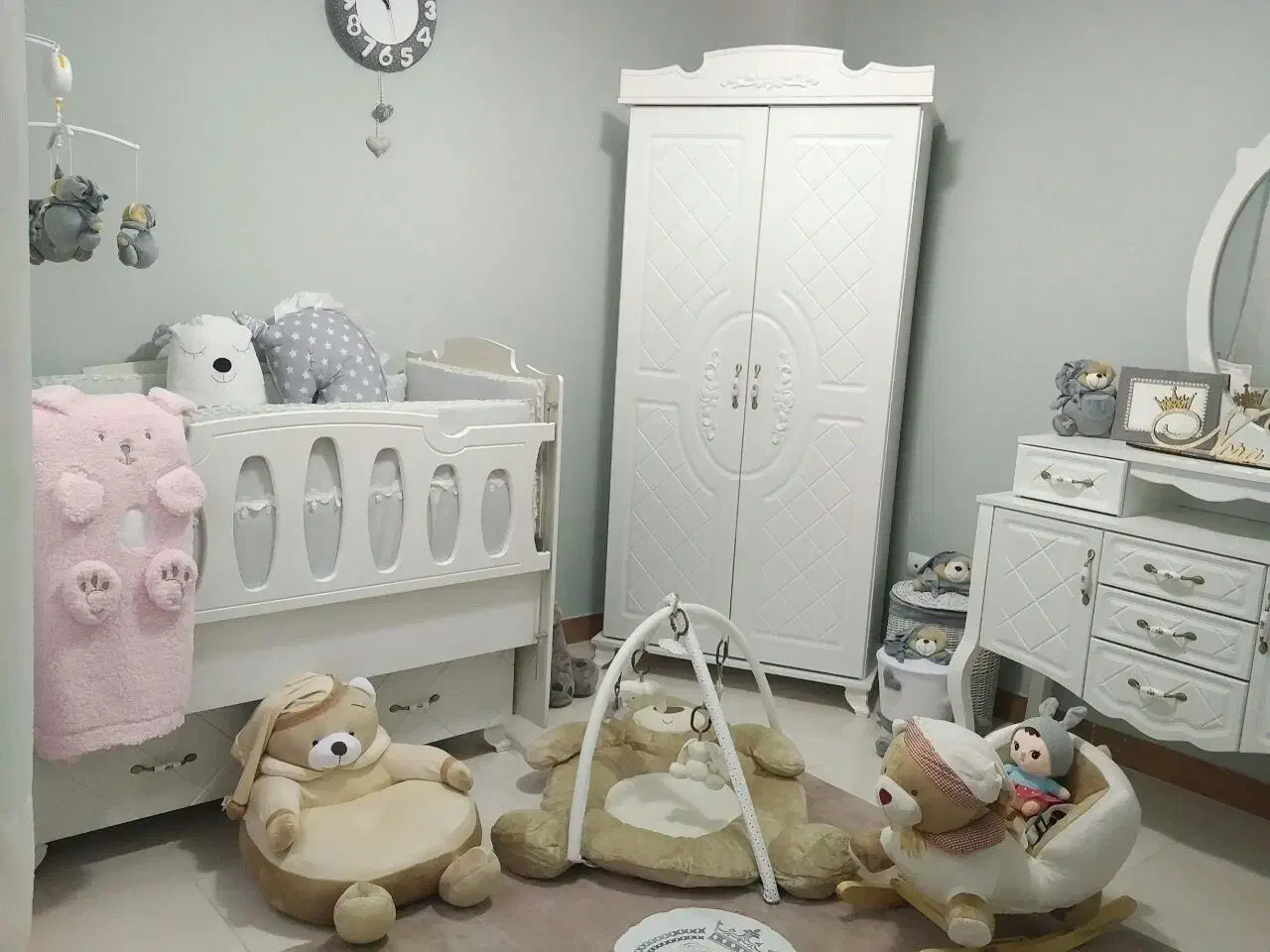 سرویس خواب کودک لاکچری|تخت و صندلی بچه|اسلام‌شهر, شهرک واوان|دیوار