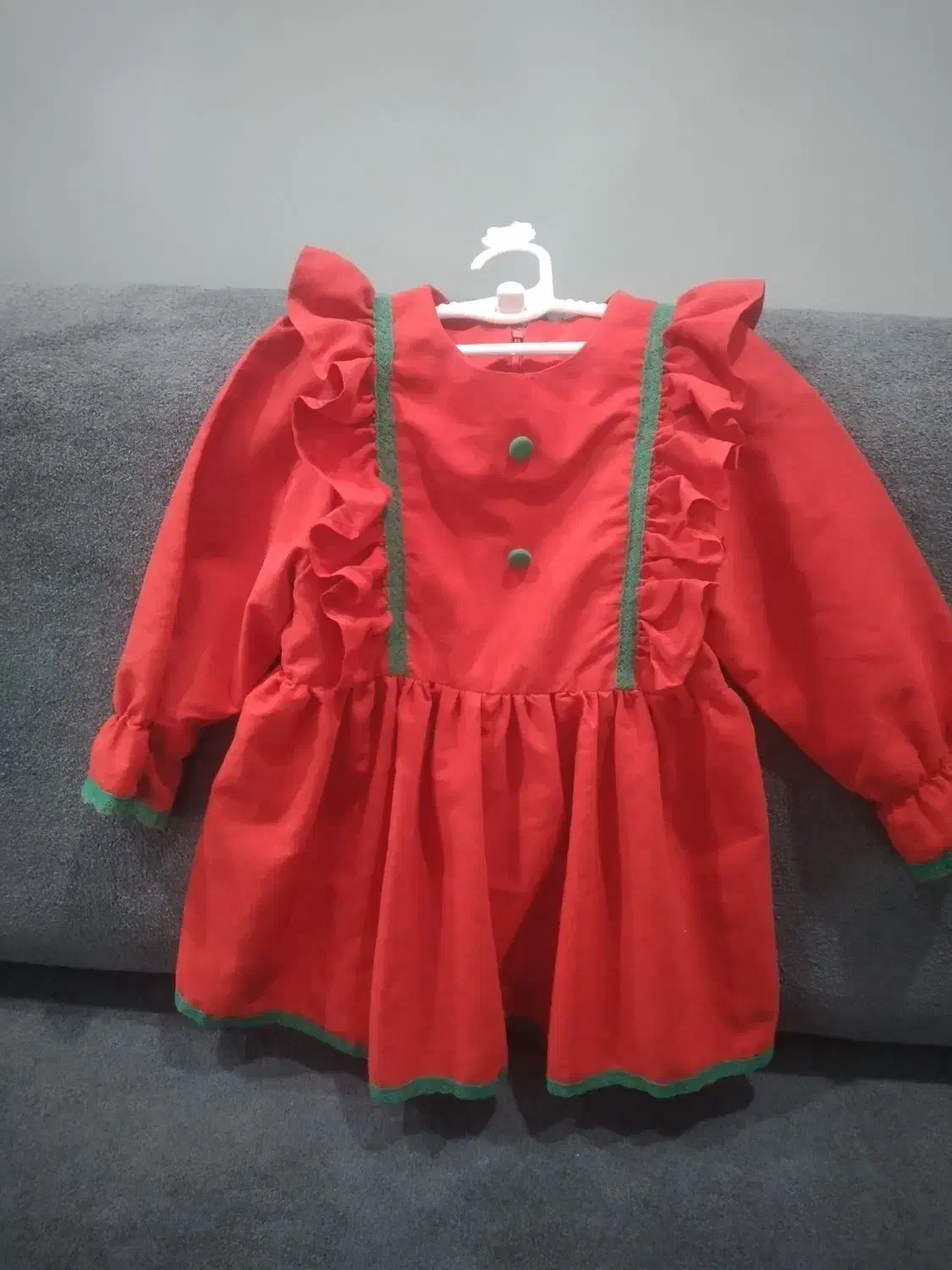 پیراهنمجلسی یلدا بچگانه دو سال به بالا درحد نو|کفش و لباس بچه|ری, سیزده آبان|دیوار