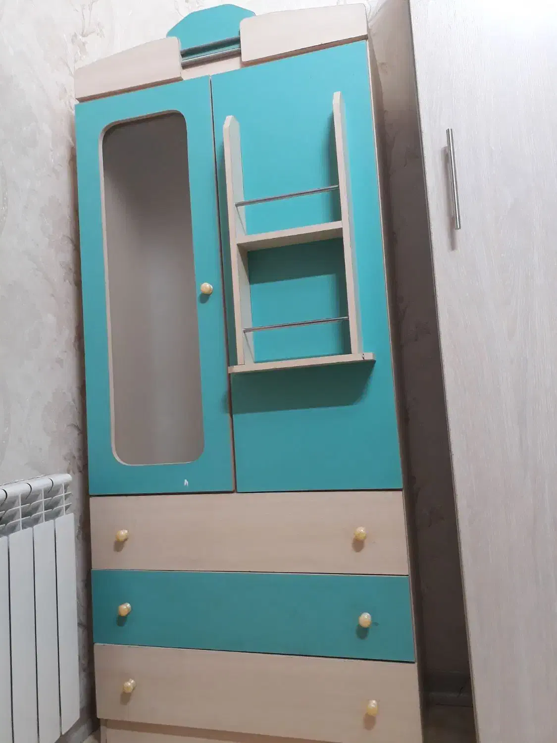 کمد کودک ام دی اف|جاکفشی، کمد، دراور|ری, حمزهآباد|دیوار