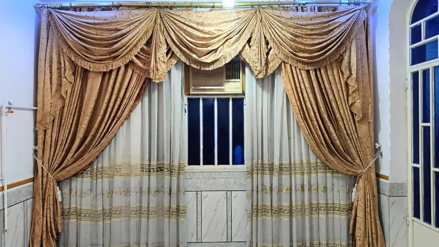 پرده|پرده، رانر، رومیزی|اهواز, زرگان|دیوار
