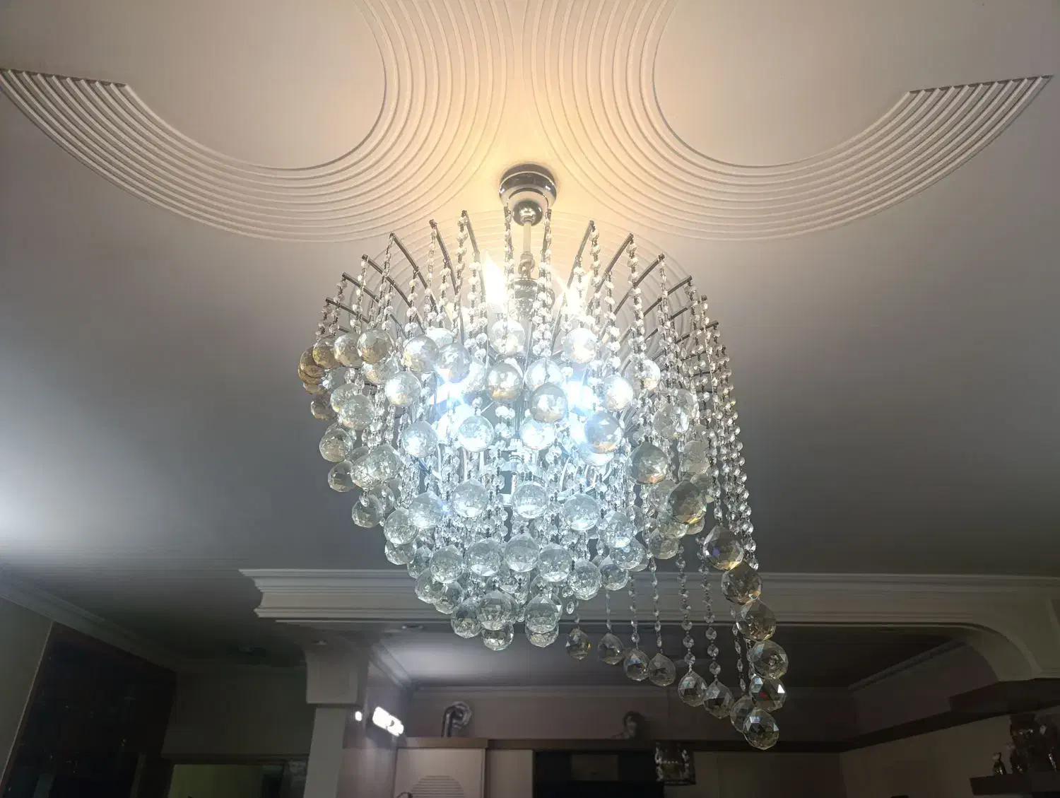 لوستر کریستالی|لوستر و چراغ آویز|اصفهان, رحیم‌آباد|دیوار