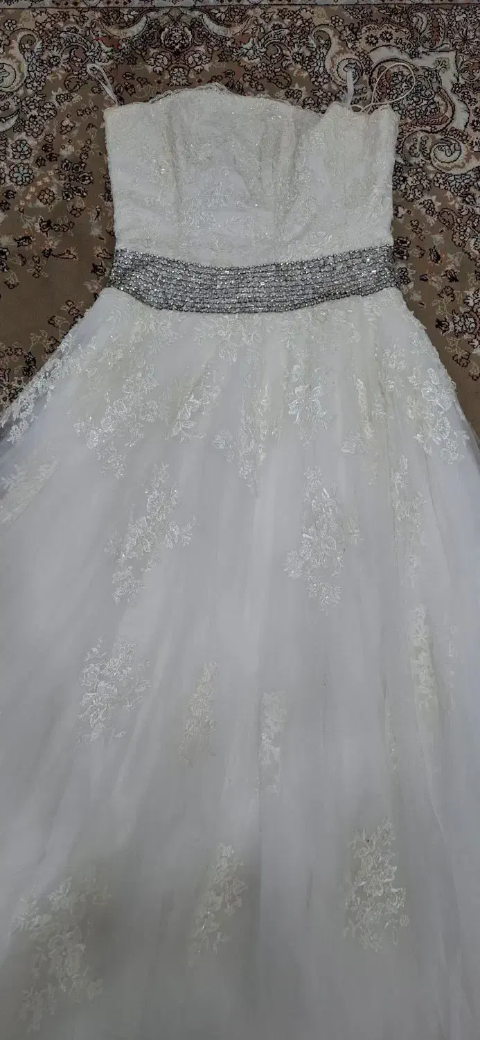 لباس عروس دکلته|لباس|تهران, شارق|دیوار